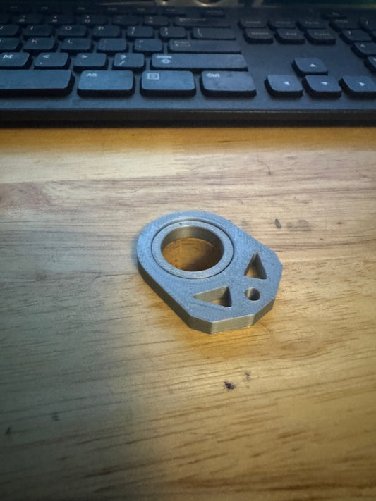 Spinning keychain