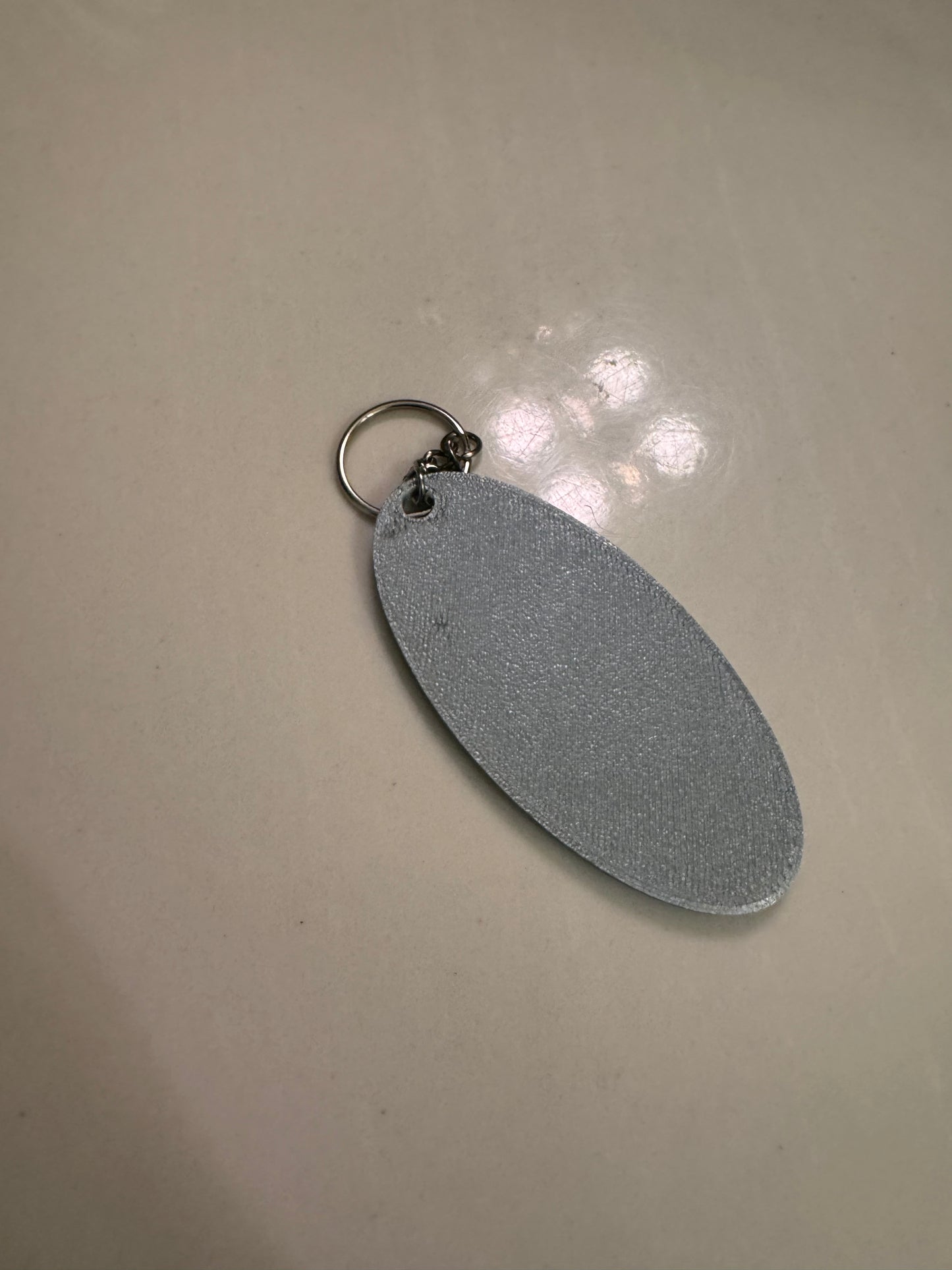 Custom text keychain