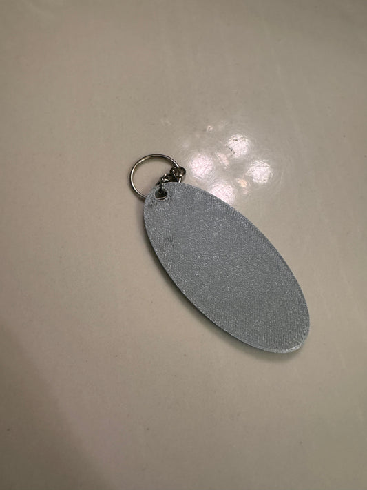 Custom text keychain