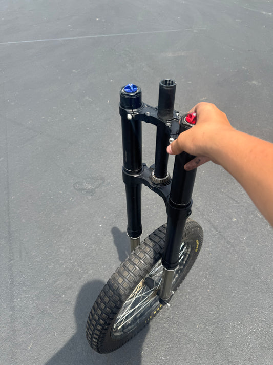 Talaria xxx front forks and triple clamps