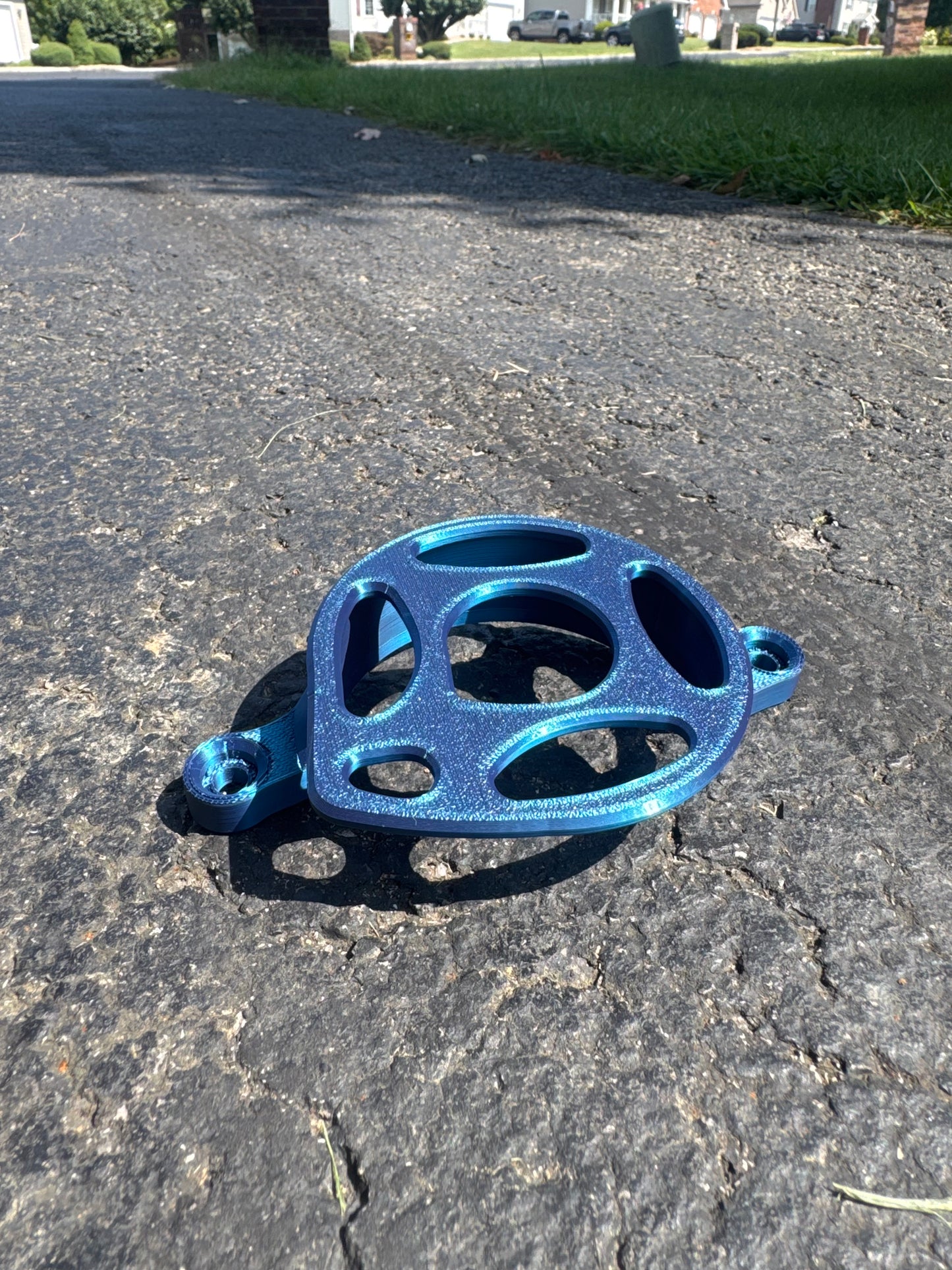 blue/purple shift motor cover